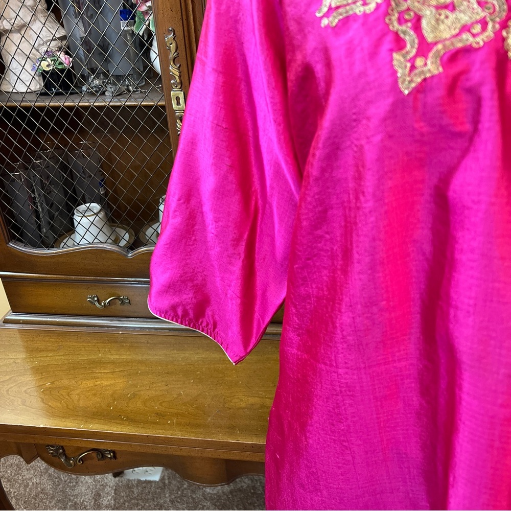 ❤️Seasons NWT Indian Silk Kurta.  Size XL. - Picture 5 of 11